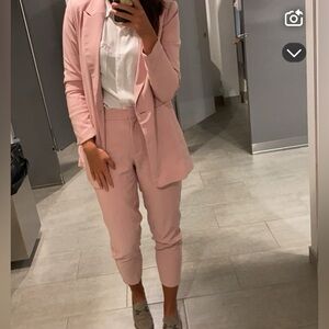 Pink Pantsuit